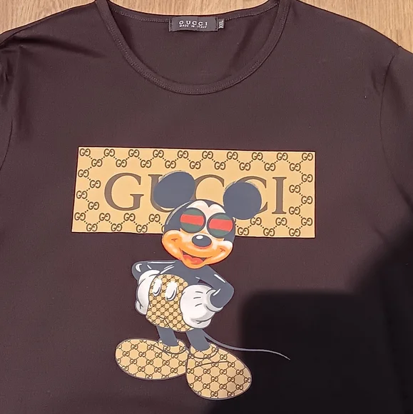 Gucci Mickey Mouse Disney Fashion T-Shirt XXL - Picture 2 of 6